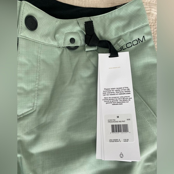 Volcom Women’s Insulated Snow Pants - Picture 2 of 7
